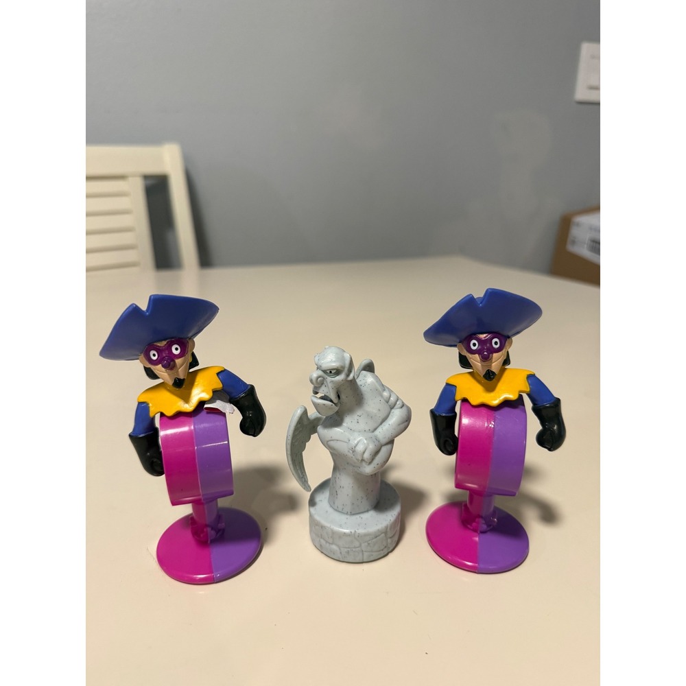 Vintage 1996 Disney Hunchback of Notre Dame Burger King Toy Frollo Hugo AF-13